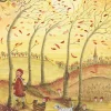 Bijdehansje Postkaart Fall Fun