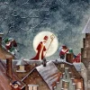 Bijdehansje Postkaart Sint