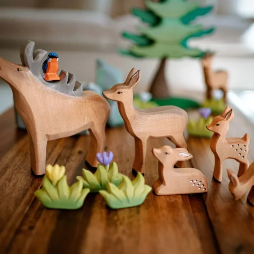 bumbu toys Bosdieren Herten set 5-delig
