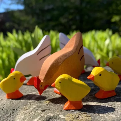Bumbu Toys Kip Bruin Pikkend