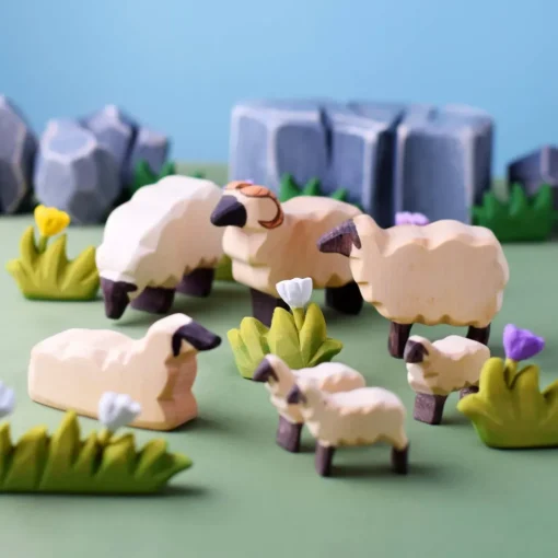 bumbu toys Schaapskudde set 7-delig