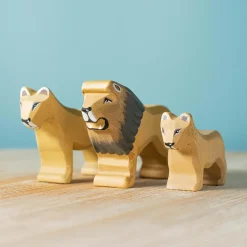 BumbuToys Leeuwen Set 3-delig