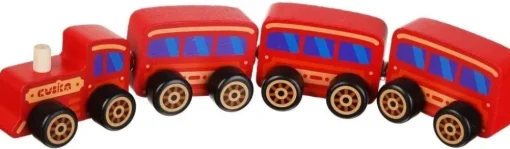 Cubika Houten Trein 4-delig