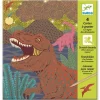 Djeco Kraskaarten Dinosauriërs