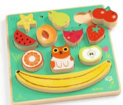Djeco Reliefpuzzel en Balansspel 11pcs