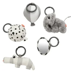Done by Deer Activiteiten Speelkleed Deer friends Grey