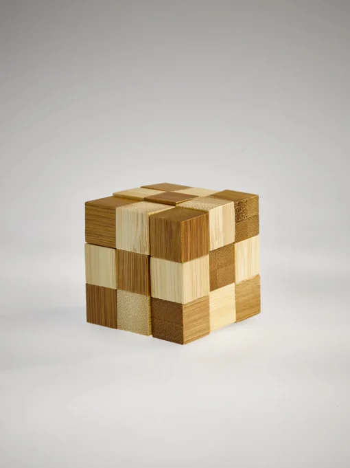 Eureka 3D Bamboo Puzzle Snake Cubes