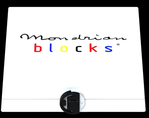 Eureka Mondrian Blocks White Edition
