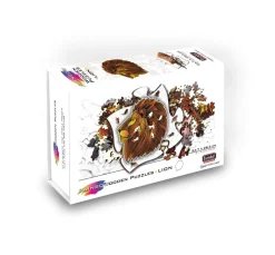 Eureka Regenboog Houten Puzzel Leeuw