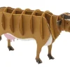 Fridolin 3D Papiermodel Bruine Koe