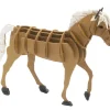Fridolin 3D Papiermodel Haflinger Paard