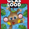 Glas in lood kleurboek Dierentuin
