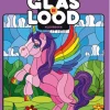 Glas in lood kleurboek Fantasie