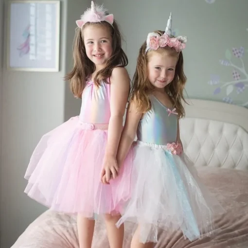Great Pretenders Bodysuit, Iridescent, SIZE US 3-4