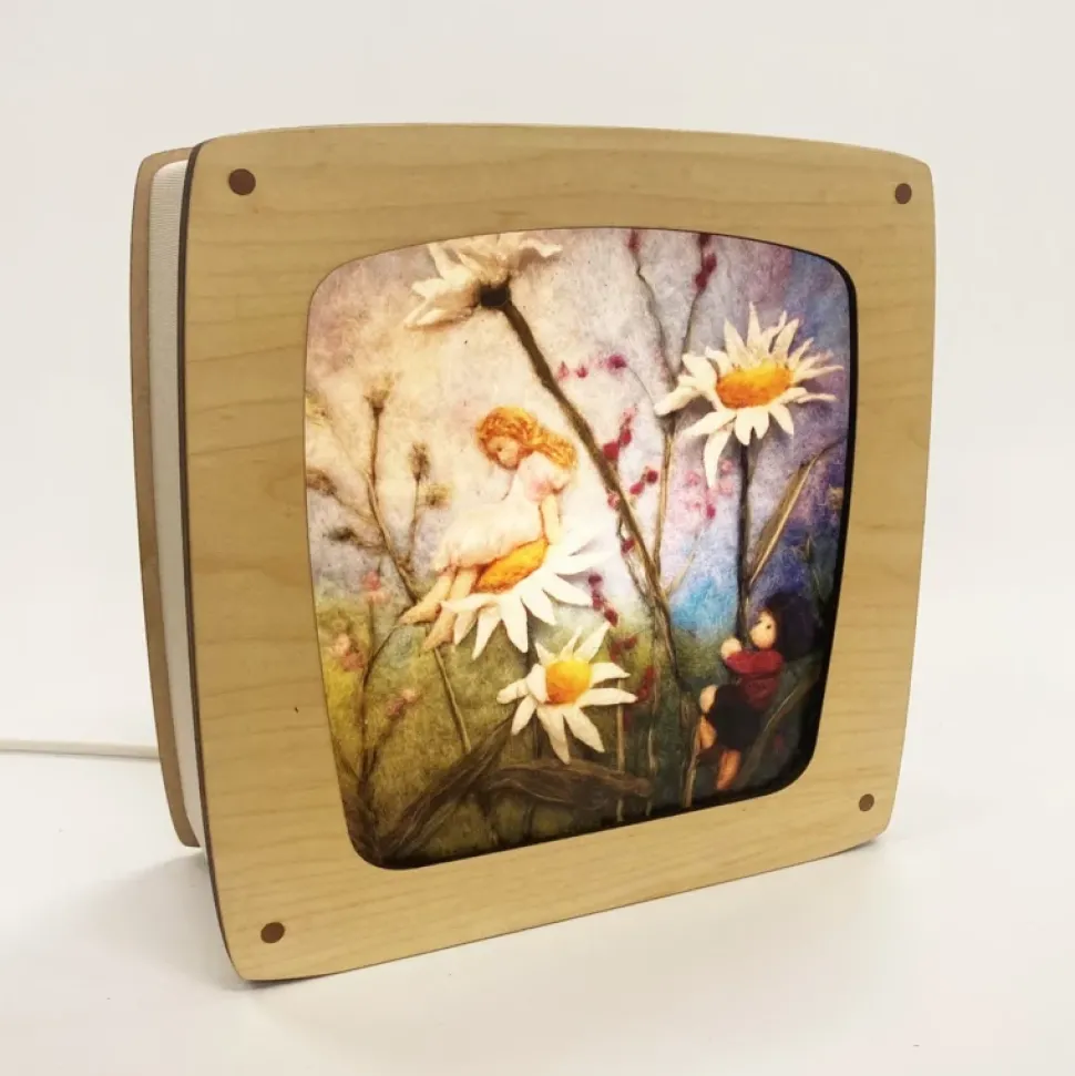 Het Houtlokael Seizoenslamp Premium Esdoornhout Maple