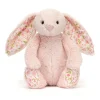 Jellycat Knuffel Konijn Blossom Blush Bunny Cherry 18 cm