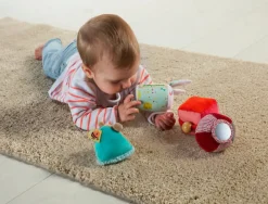 Lilliputiens Knuffelspeelgoed Bosdieren Set 4-delig