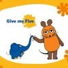 Limundo Motief Give me Five Wandlamp Rechthoekig