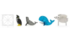 Magna-Tiles Arctic Animals 25 pcs Set