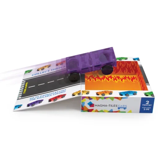 Magna-Tiles Cars 2 pcs Paars Set