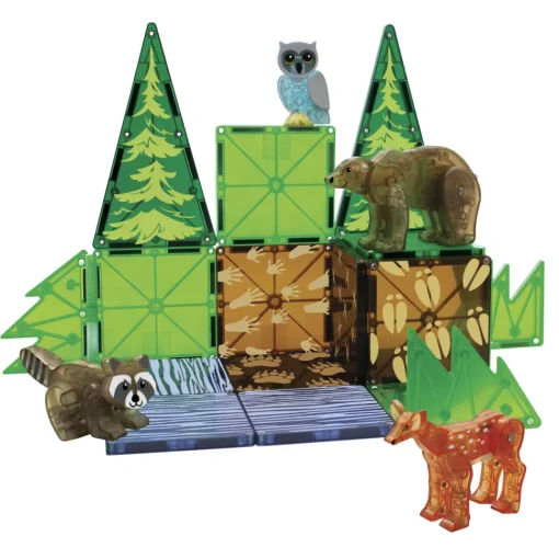 Magna-Tiles Forest animals 25 pcs set