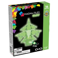 Magna-Tiles Glow in the dark 16 pcs Set