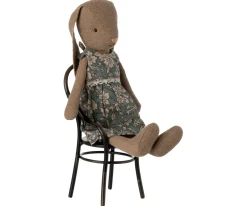 Maileg Knuffel Bunny Size 1 Bruin met Jurk 20cm