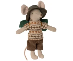 Maileg Knuffelmuis Hiker Big Brother 13cm