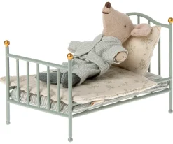 Maileg Poppenhuis Vintage Bed Mint