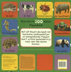Mijn eerst 100 dieren flapjesboek