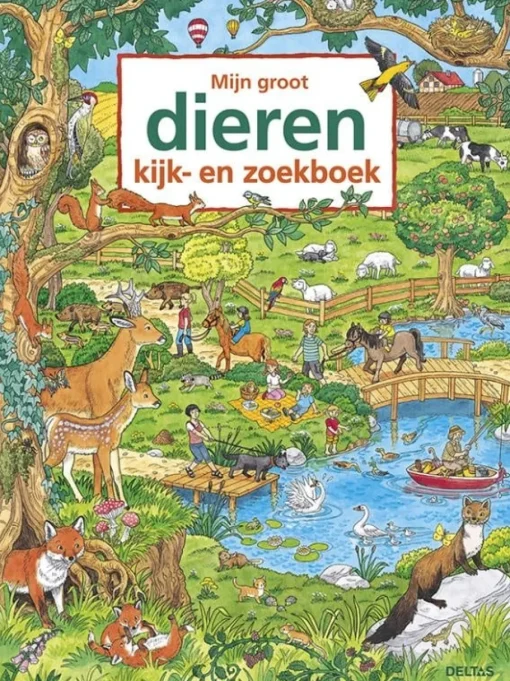 Mijn groot dieren kijk- en zoekboek