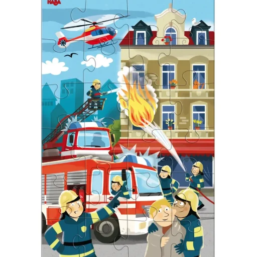Puzzels In actie 24pcs set  2-delig