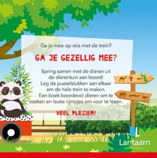 Puzzeltrein Dierentuin