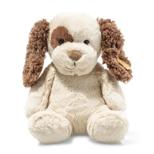 Steiff Knuffel Hond Puppy Peppi Zittend