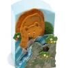 Weizenkorn Muziekdoos 3D Beer met Vis Hout