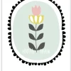 Wenskaart Tulp