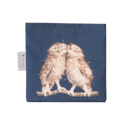 Wrendale Designs Opvouwbare Boodschappentas Uil Bird of a Feather