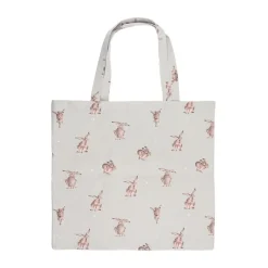 Wrendale Designs Opvouwbare Boodschappentas Konijn Harebrained