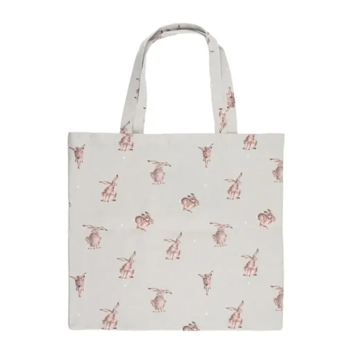 Wrendale Designs Opvouwbare Boodschappentas Konijn Harebrained