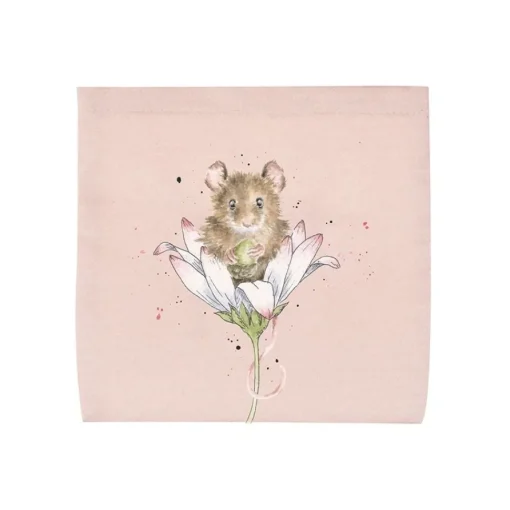 Wrendale Designs Opvouwbare Boodschappentas Muis Oops a Daisy