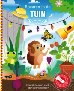 Zaklampboek Speuren in de tuin